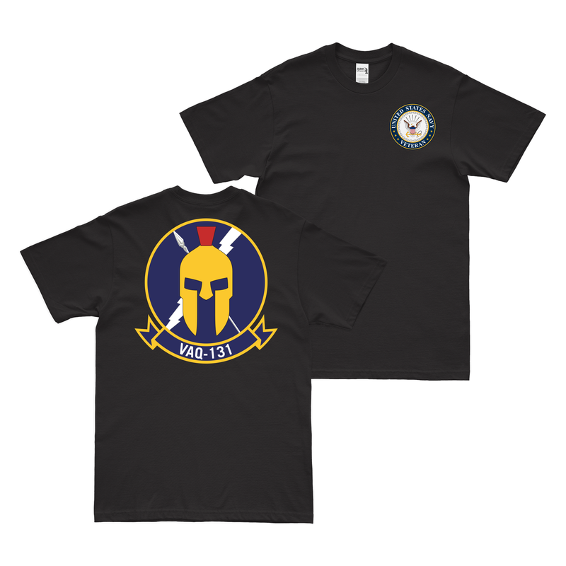 Double-Sided VAQ-131 U.S. Navy Veteran T-Shirt