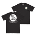 Double-Sided VAQ-137 U.S. Navy Veteran T-Shirt Tactically Acquired Black Clean Small