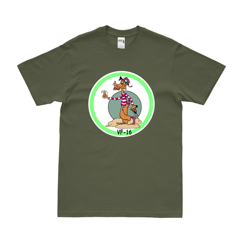 米国海軍 第16戦闘飛行隊 (VF-16) Tシャツ