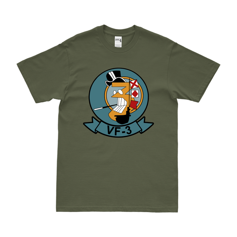アメリカ海軍 第3戦闘飛行隊 (VF-3) Tシャツ