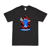 U.S. Navy Fighter Squadron 43 (VF-43) T-Shirt Tactically Acquired Black Distressed Small