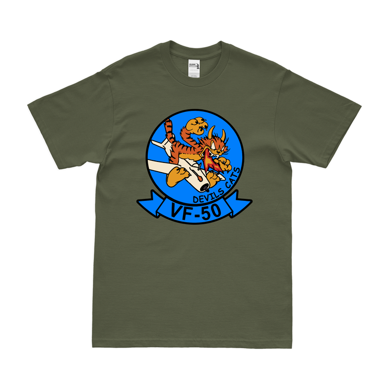 アメリカ海軍 第50戦闘飛行隊 (VF-50) Tシャツ