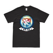 U.S. Navy Fighter Squadron 52 (VF-52) T-Shirt Tactically Acquired Black Clean Small