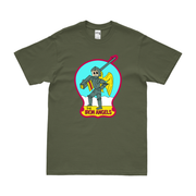 U.S. Navy Fighter Squadron 53 (VF-53) T-Shirt Tactically Acquired Military Green Clean Small