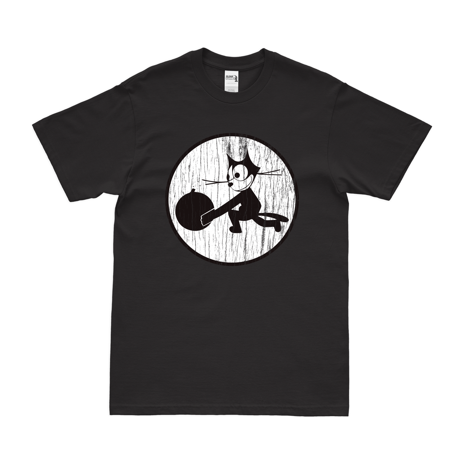U.S. Navy Fighter Squadron 6 (VF-6) T-Shirt Tactically Acquired Black Distressed Small