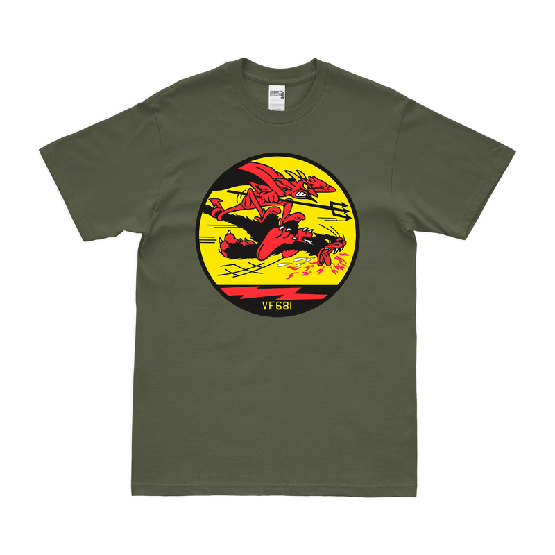 米海軍第681戦闘飛行隊 (VF-681) Tシャツ