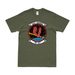 U.S. Navy Fighter Squadron 727 (VF-727) Logo T-Shirt Tactically Acquired Military Green Distressed Small