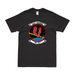 U.S. Navy Fighter Squadron 727 (VF-727) Logo T-Shirt Tactically Acquired Black Distressed Small