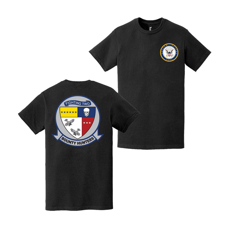 Double-Sided VFA-2 Bounty Hunters U.S. Navy T-Shirt