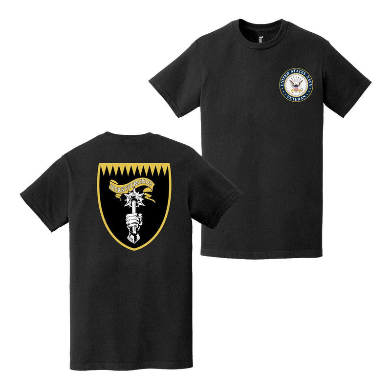 Double-Sided VFA-27 Royal Maces Veteran T-Shirt