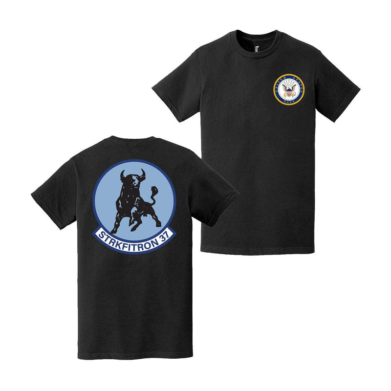 Double-Sided VFA-37 Regin Bulls U.S. Navy T-Shirt