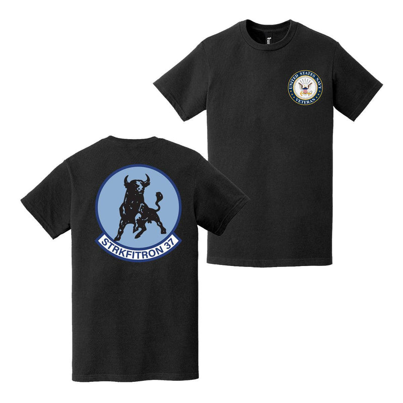 Double-Sided VFA-37 Regin Bulls Veteran T-Shirt