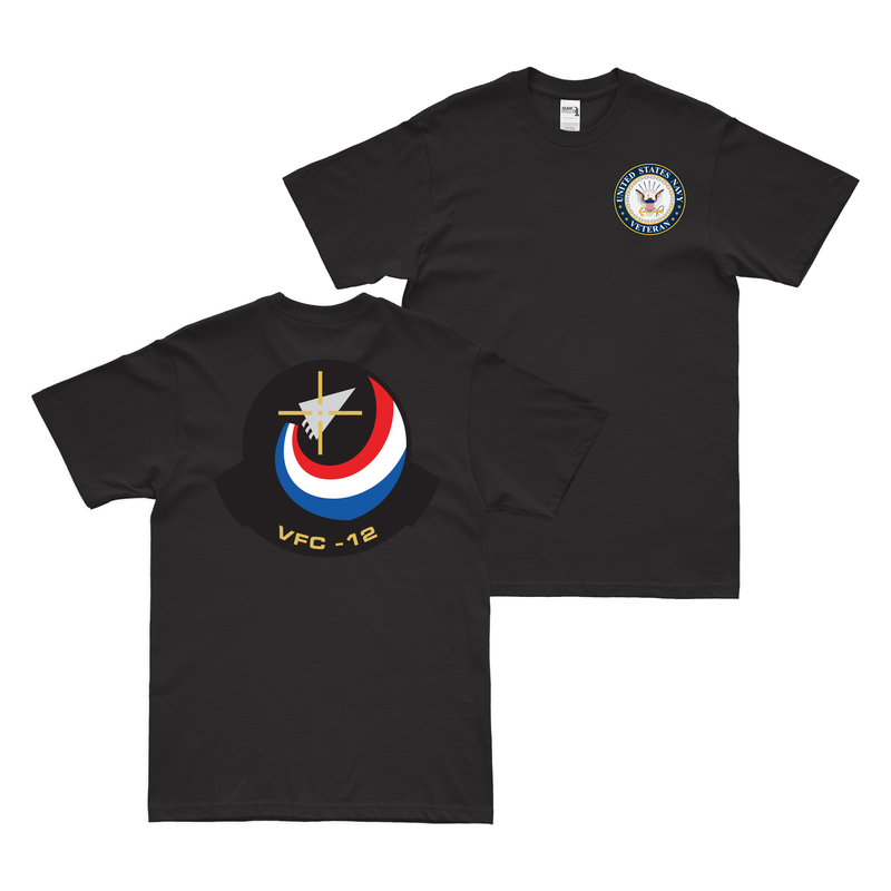 Double-Sided VFC-12 U.S. Navy Veteran T-Shirt