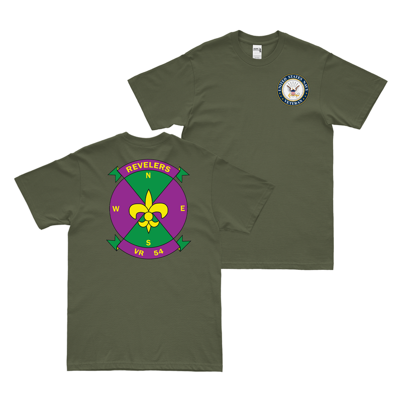 Double-Sided VR-54 U.S. Navy Veteran T-Shirt