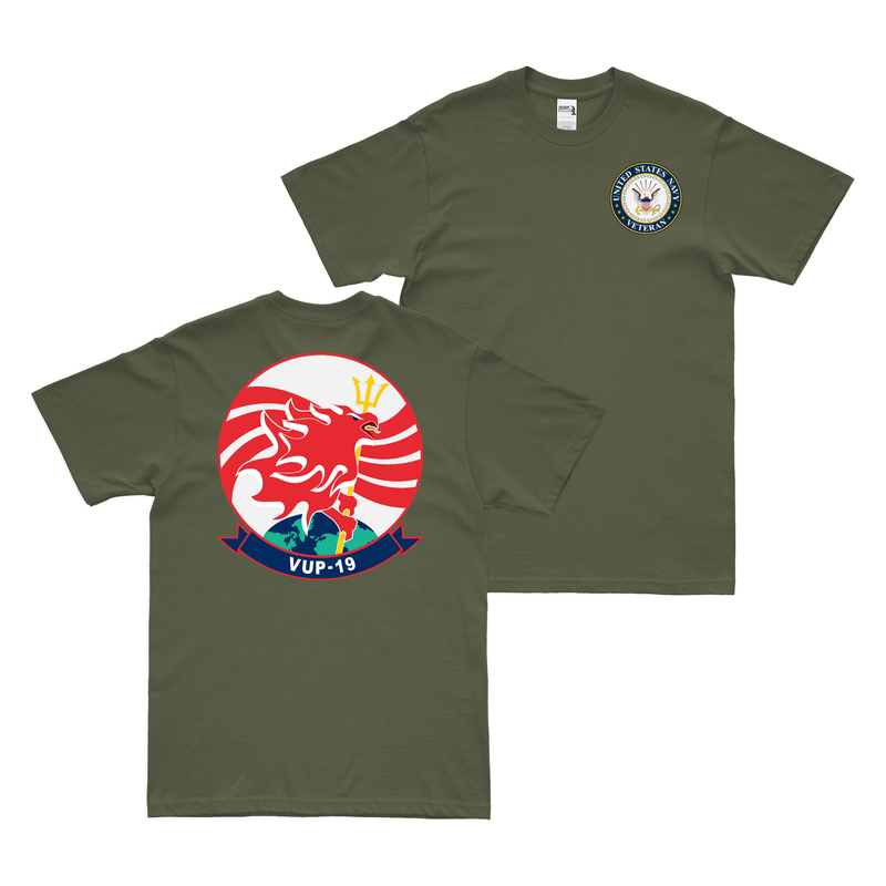 Double-Sided VUP-19 U.S. Navy Veteran T-Shirt