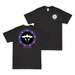 Double-Sided VX-9 U.S. Navy Veteran T-Shirt Tactically Acquired Black Clean Small