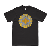 U.S. Army Finance Corps Gulf War Veteran T-Shirt Tactically Acquired Black Distressed Small