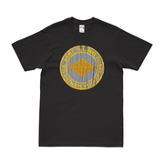 U.S. Army Finance Corps Vietnam Veteran T-Shirt Tactically Acquired Black Distressed Small