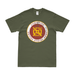 U.S. Army Logistics Corps Branch Plaque T-Shirt Tactically Acquired Military Green Distressed Small