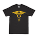 U.S. Army Medical Specialist Corps Emblem T-Shirt Tactically Acquired Black Distressed Small