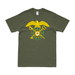 U.S. Army Quartermaster Corps Branch Emblem T-Shirt Tactically Acquired Military Green Clean Small