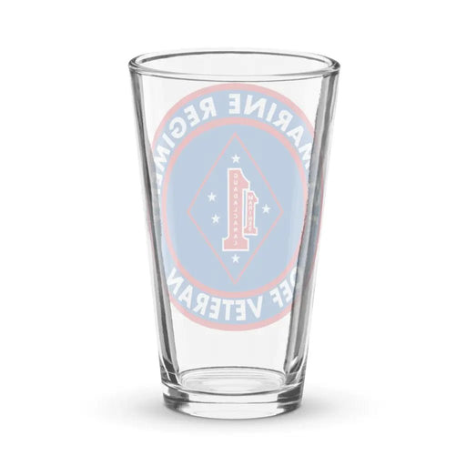 1st Marine Regiment OEF Veteran Pint Glass Tactically Acquired   