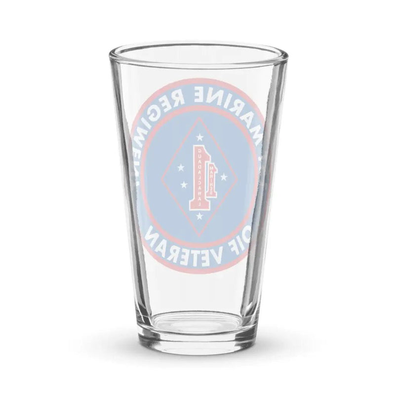1st Marine Regiment OIF Veteran Pint Glass