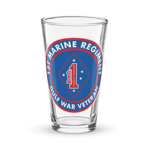 1st Marine Regiment Gulf War Veteran Pint Glass Tactically Acquired Default Title  