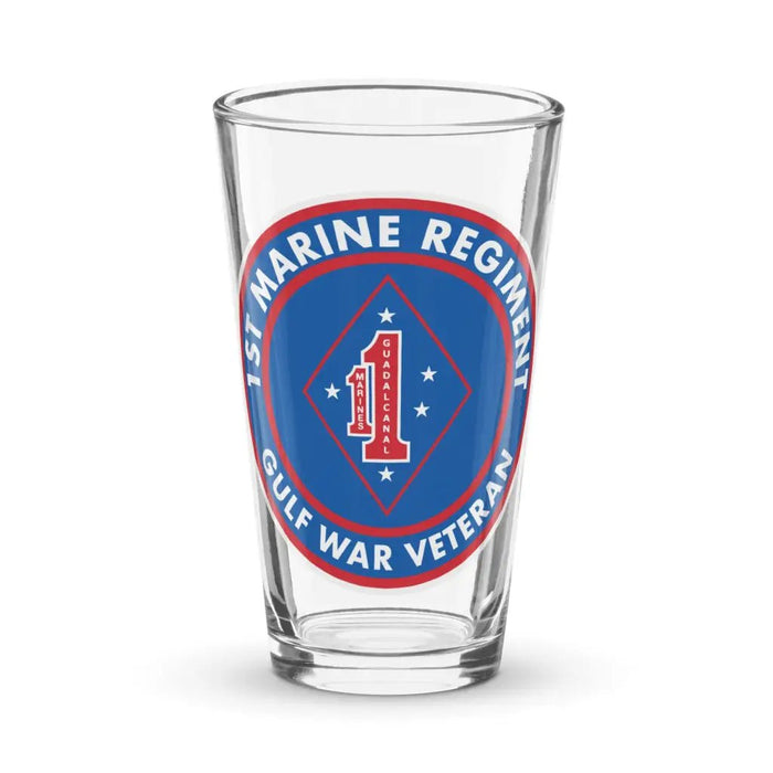 1st Marine Regiment Gulf War Veteran Pint Glass Tactically Acquired Default Title  