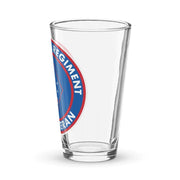 1st Marine Regiment OEF Veteran Pint Glass Tactically Acquired   