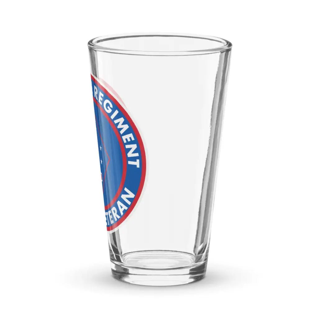 1st Marine Regiment WW2 Veteran Pint Glass Tactically Acquired   