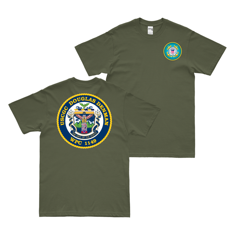 Double-Sided USCGC Douglas Denman (WPC-1149) T-Shirt