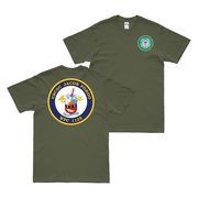 Double-Sided USCGC Jacob Poroo (WPC-1125) T-Shirt Tactically Acquired   