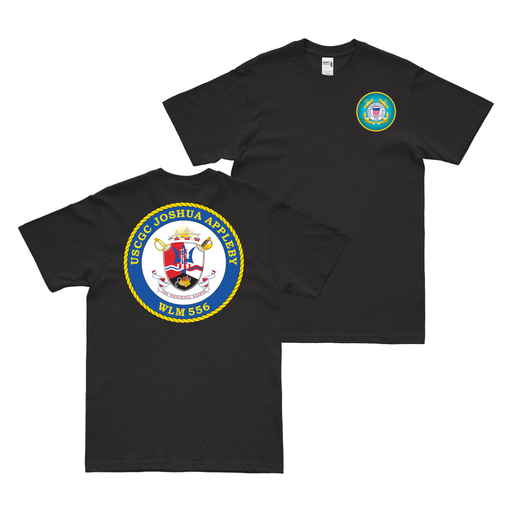 Double-Sided USCGC Joshua Appleby (WLM-556) T-Shirt Tactically Acquired   