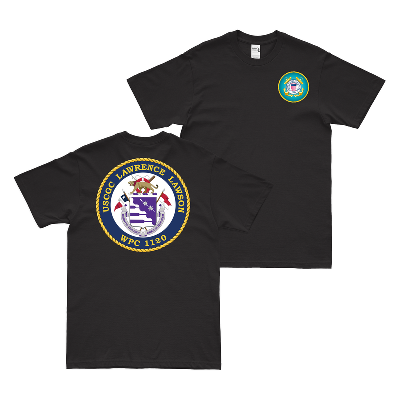 Double-Sided USCGC Lawrence Lawson (WPC-1120) T-Shirt