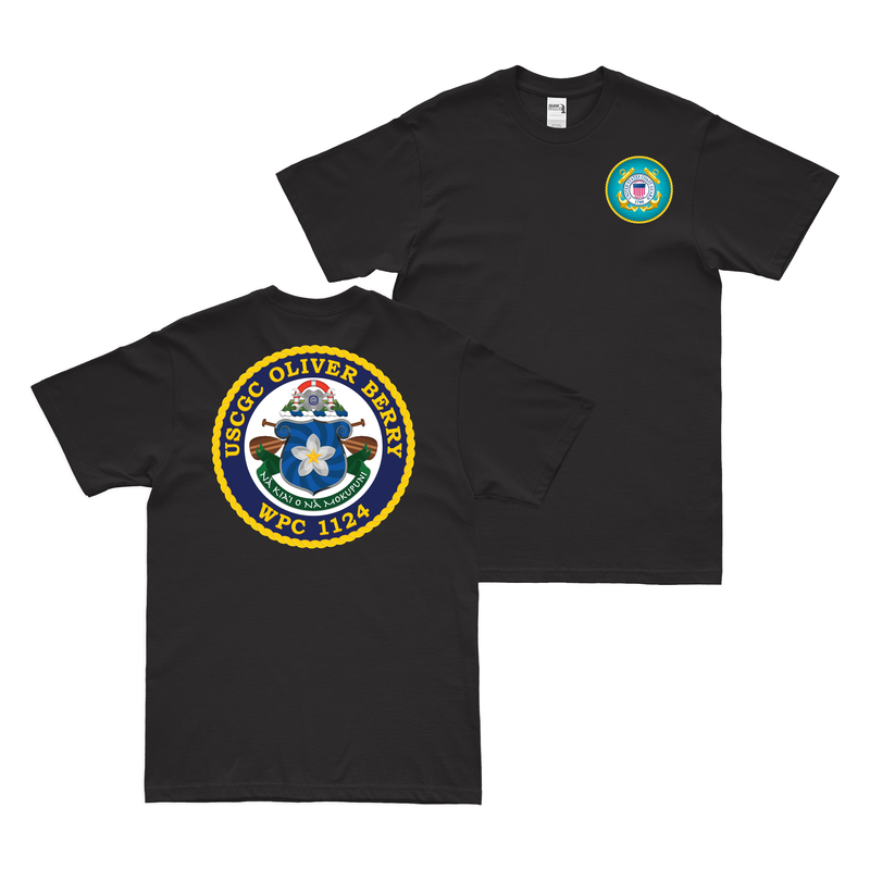 Double-Sided USCGC Oliver Berry (WPC-1124) T-Shirt