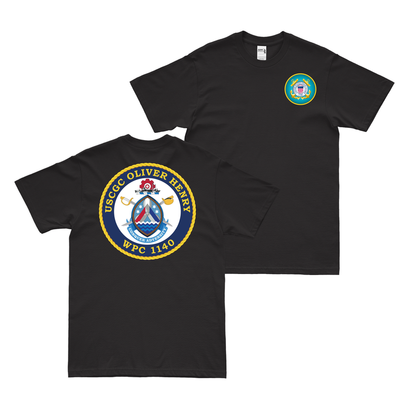 Double-Sided USCGC Oliver Henry (WPC-1140) T-Shirt