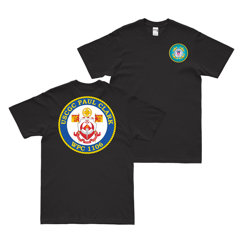 Double-Sided USCGC Paul Clark (WPC-1106) T-Shirt