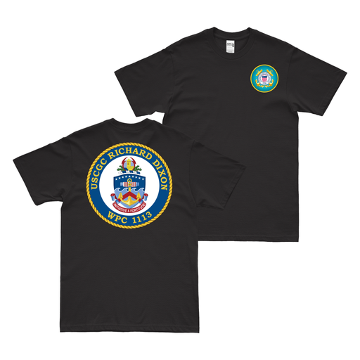 Double-Sided USCGC Richard Dixon (WPC-1113) T-Shirt Tactically Acquired   