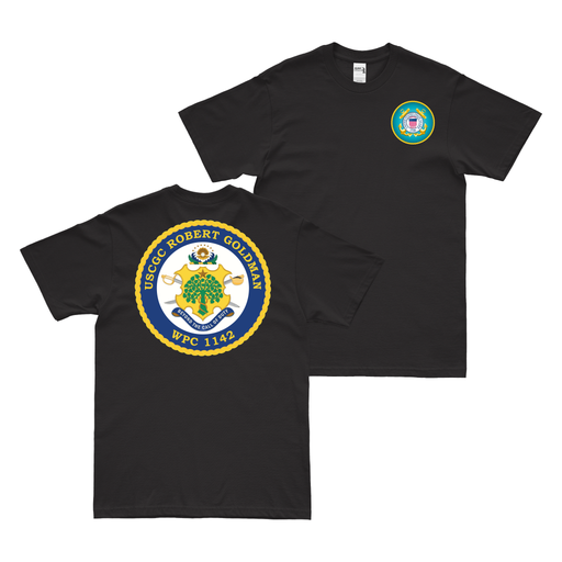 Double-Sided USCGC Robert Goldman (WPC-1142) T-Shirt Tactically Acquired   