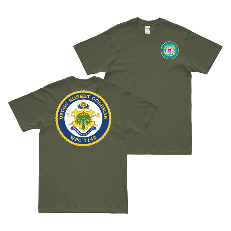 Double-Sided USCGC Robert Goldman (WPC-1142) T-Shirt