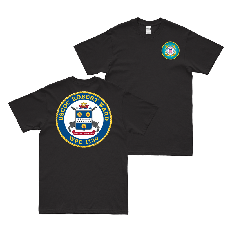 Double-Sided USCGC Robert Ward (WPC-1130) T-Shirt
