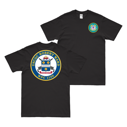 Double-Sided USCGC Robert Ward (WPC-1130) T-Shirt Tactically Acquired   