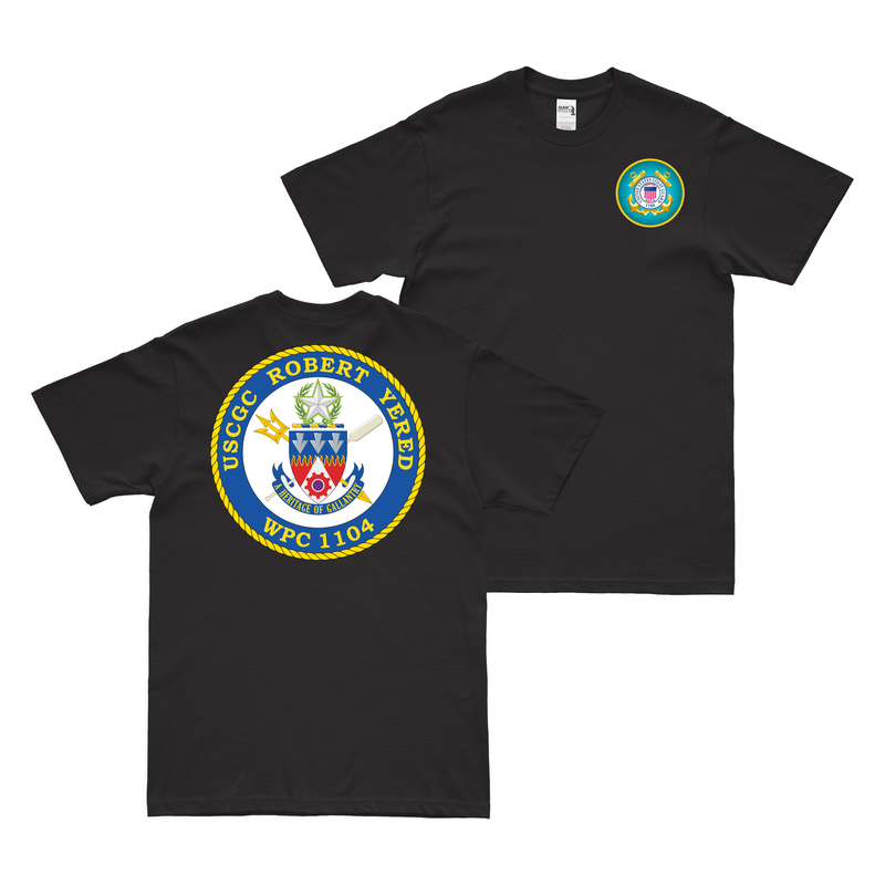 Double-Sided USCGC Robert Yered (WPC-1104) T-Shirt