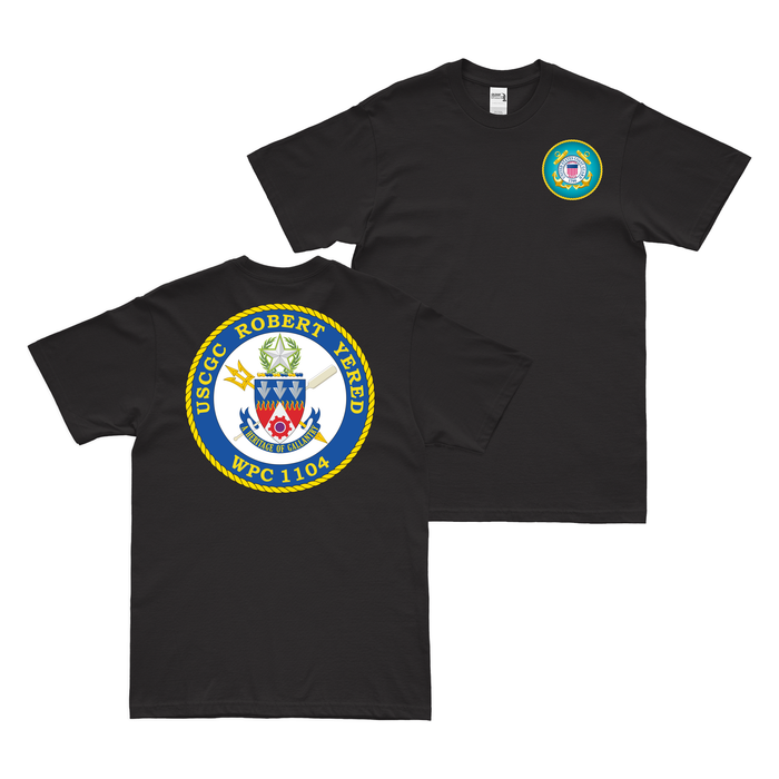 Double-Sided USCGC Robert Yered (WPC-1104) T-Shirt Tactically Acquired   